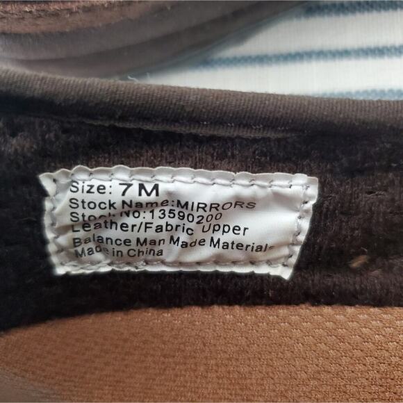 Natural Sport | Mirrors | Slip On Shoes | Chocolate Brown | Size 7 - Picture 9 of 9